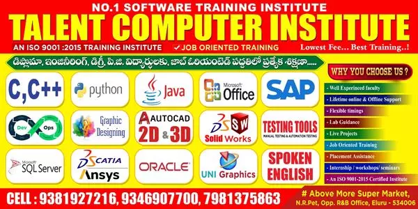 talent computer institute eluru eluru eluru - Photo No.9