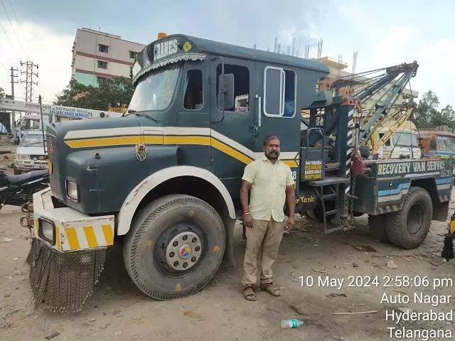 rudra vehicle recovery services towing services autonagar in hyderabad telangana - Photo No.4