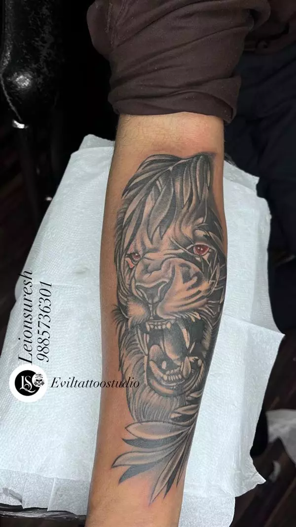 evil tattoo studio hitec city in hyderabad telangana - Photo No.11