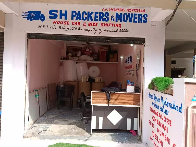 sh packers and movers old bowenpally in hyderabad - Photo No.0