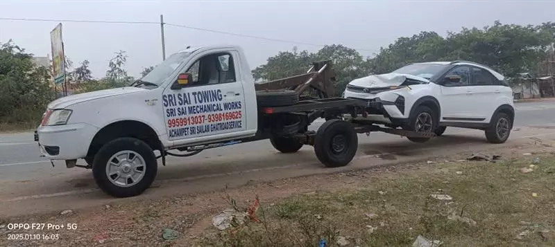 sri sai mechanical works car towing service in nagarkurnool telangana - Photo No.3