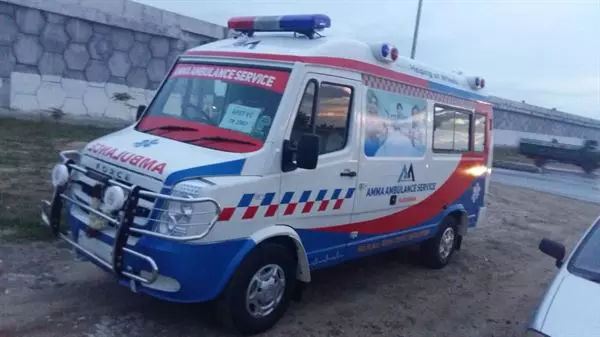 amma ambulance services bus stand in vijayawada - Photo No.2