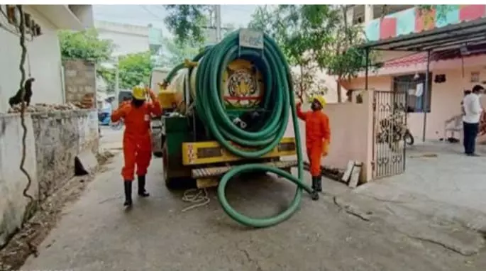 skml septic tank cleaning duvvada railway station in visakhapatnam - Photo No.4