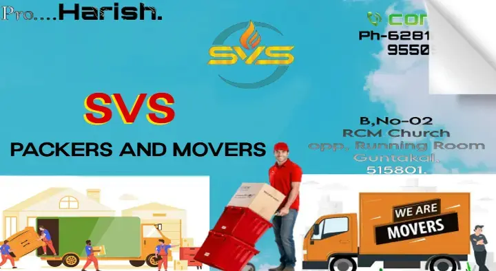 SVS Packers and Movers in Guntakal