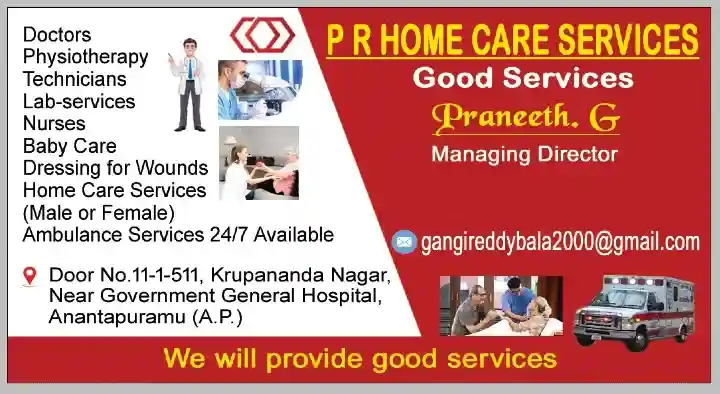 PR Home Care Services in Krupananda Nagar