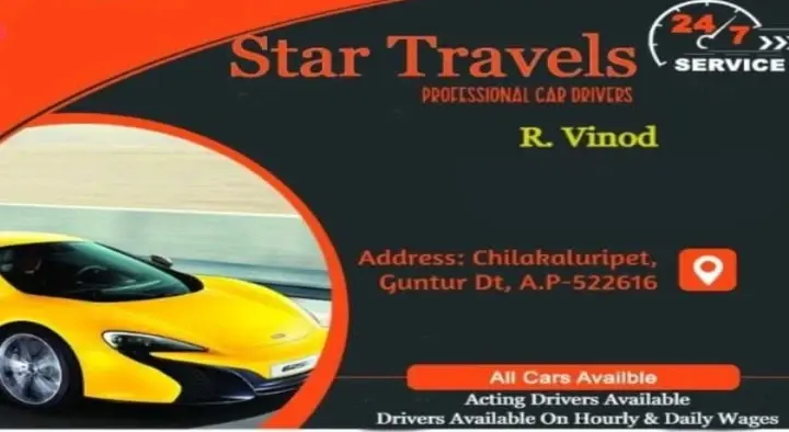 Star Travels Professional Car Drivers in Main Road