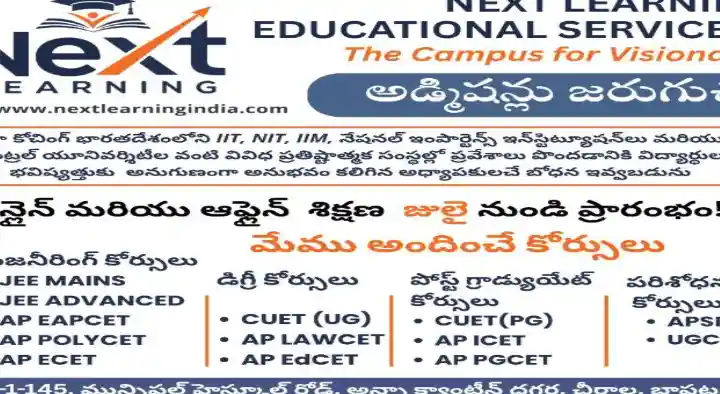 NEXT LEARNING EDUCATIONAL SERVICES in Main Road
