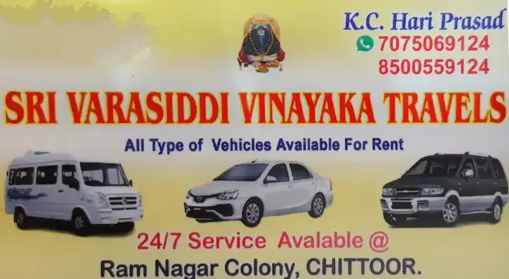 Sri Varasiddi Vinayaka Travels in Ram Nagar Colony