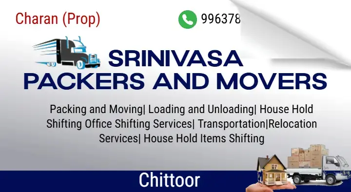 Srinivasa Packers and Movers in Main Road