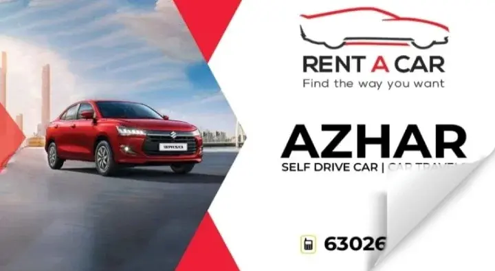 Azhar Self Drive Car Car Travels in Tangellamudi