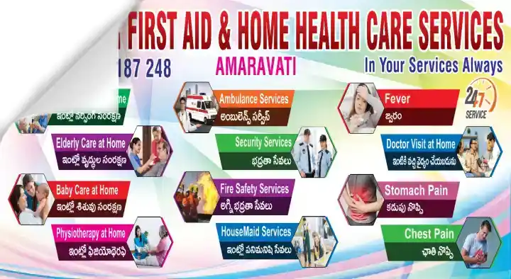 Jhansi First AID and Home Health Care Services in Tadepalli