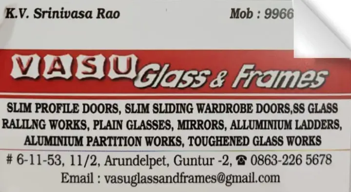 Vasu Glass and Frames in Arundelpet