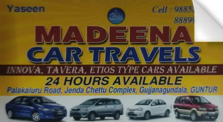 Madeena Car Travels in Gujjanagundla