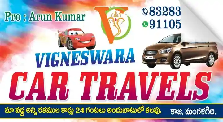 Vigneswara Car Travels in Mangalagiri