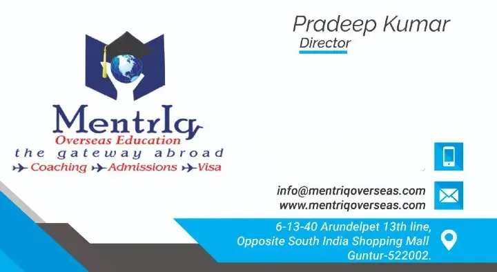 MentrIq Overseas Education in Arundelpet
