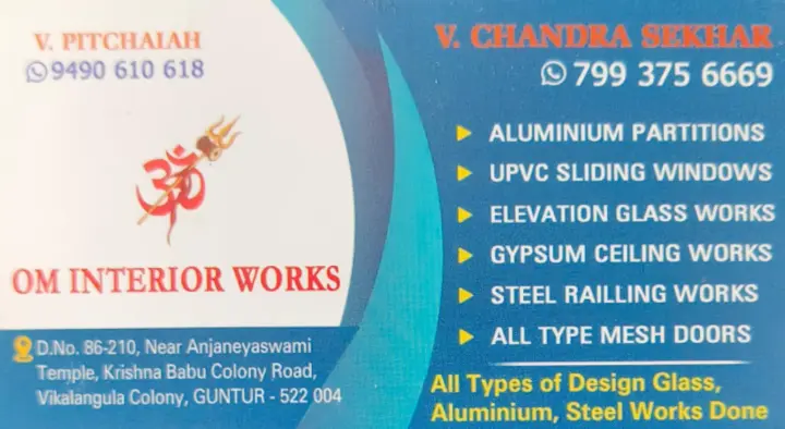 Om Interior Works in Vikalangula Colony