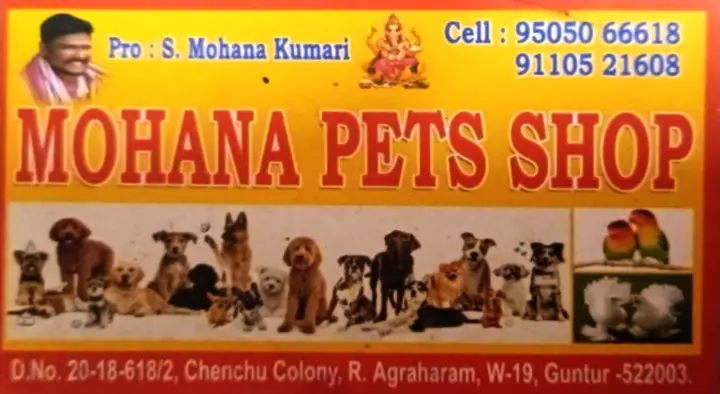 Mohana Pets Shop in R Agraharam