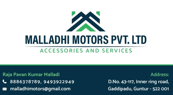 Malladhi Motors Pvt Ltd in Gaddipadu