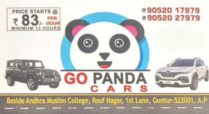 Go Panda Cars in Rouf Nagar