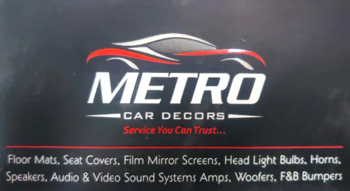Metro Car Decors in GT Road