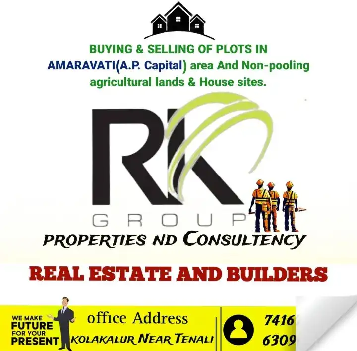 RK Group Properties and Consultancy in Tenali