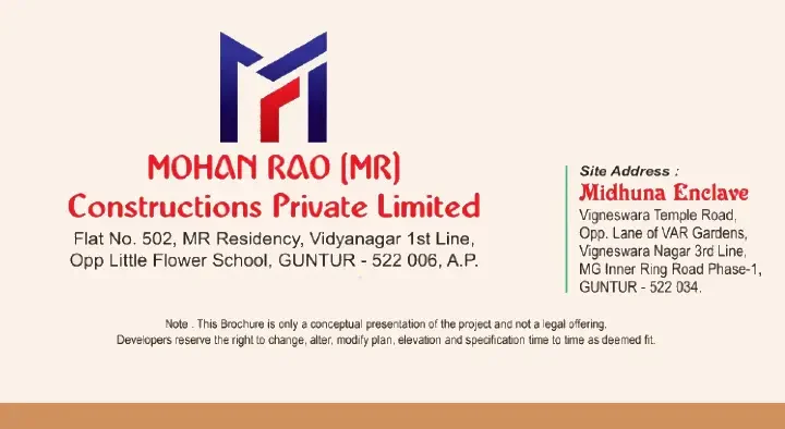 Mohan Rao Constructions Private Limited in Vidyanagar
