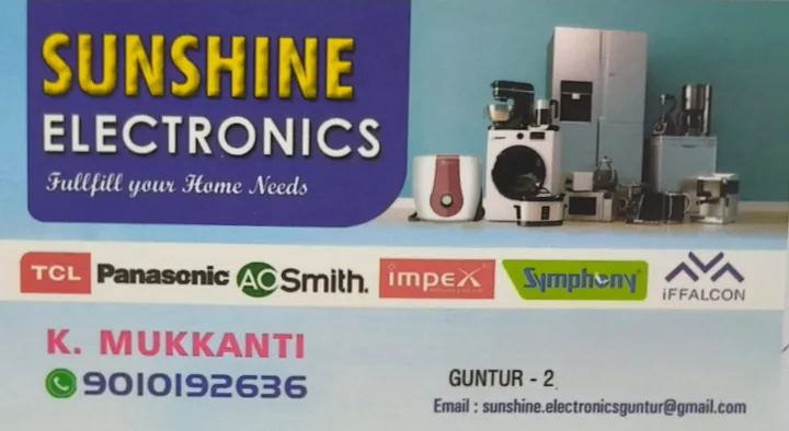 Sun Shine Electronics and Services in Arundelpet