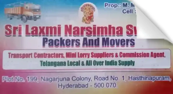 Sri Lakshmi Narsimha Swamy Packers and Movers in Hastinapuram