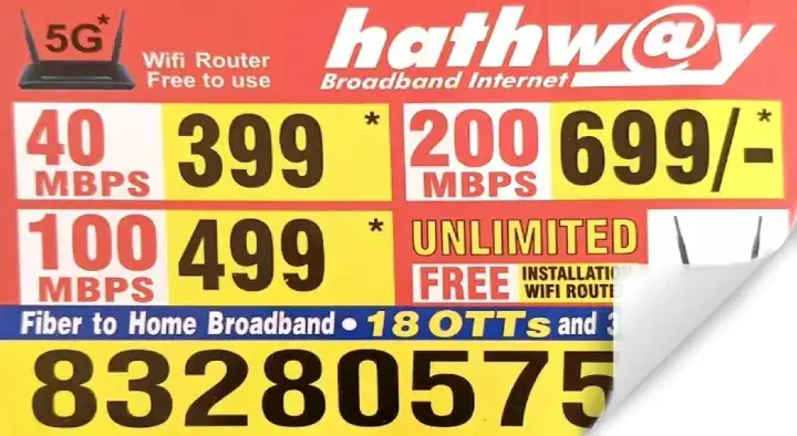 Hathway Broadband Internet in Boduppal