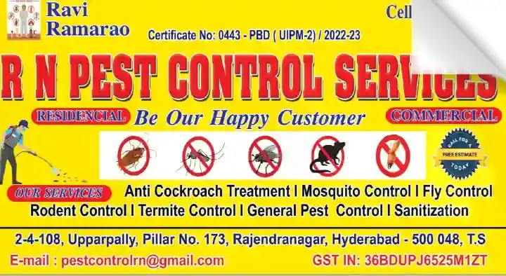RN Pest Control Services in Rajendra Nagar