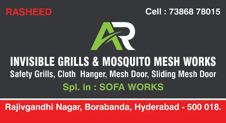 AR Invisible Grills and Mosquito Mesh Works in Borabanda