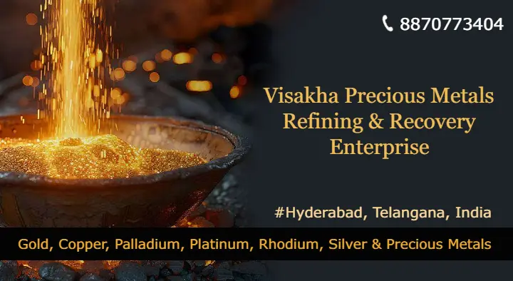 Visakha Precious Metals Refining and Recovery Enterprise in Madhapur