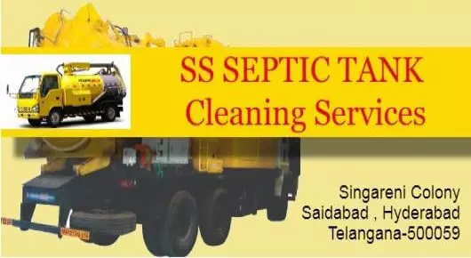 SS Septic Tank Cleaning Services in Saifabad