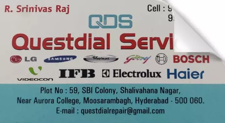 Questdial Services in Moosarambagh