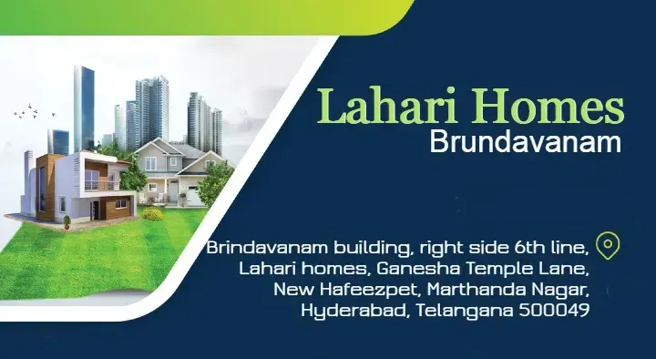 Lahari Homes in Hafeezpet