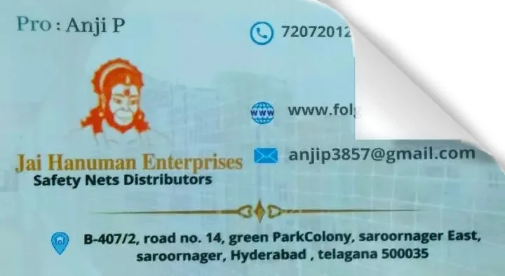 Jai Hanuman Enterprises in Saroornagar