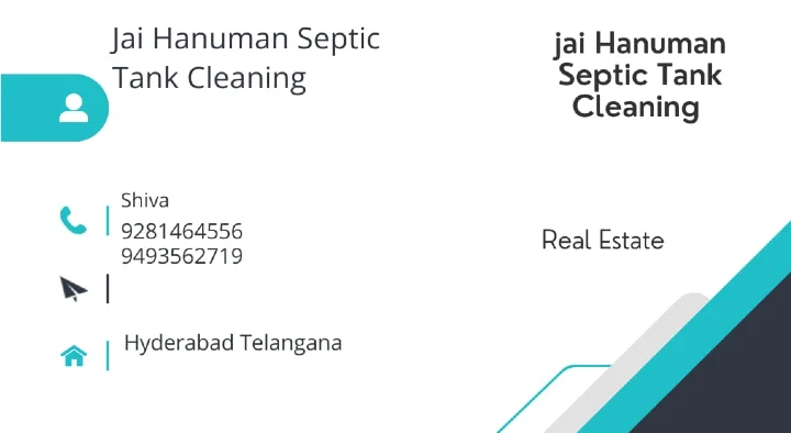 Jai Hanuman Septic Tank Cleaning in Main Road
