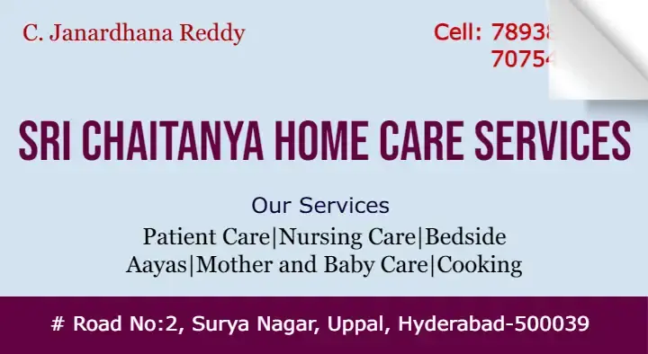 Sri Chaitanya Home Care Services in Uppal