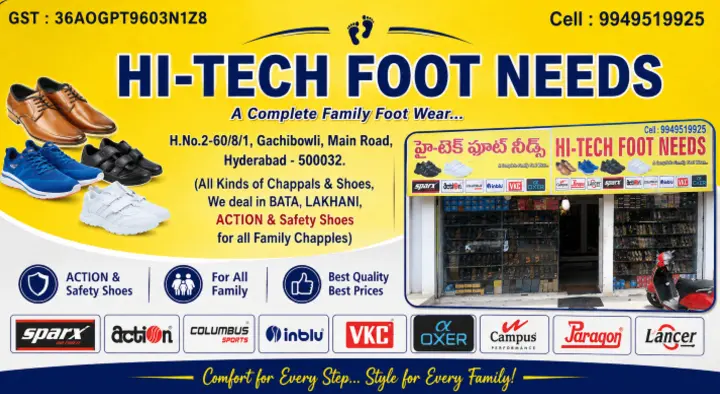 HITech Foot Needs in Gachibowli