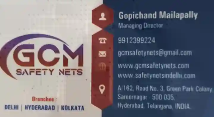 GCM Safety Nets in Saroornagar