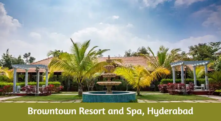 Browntown Resort and Spa in Moinabad