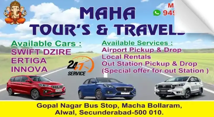 Maha Tours and Travels in Secunderabad