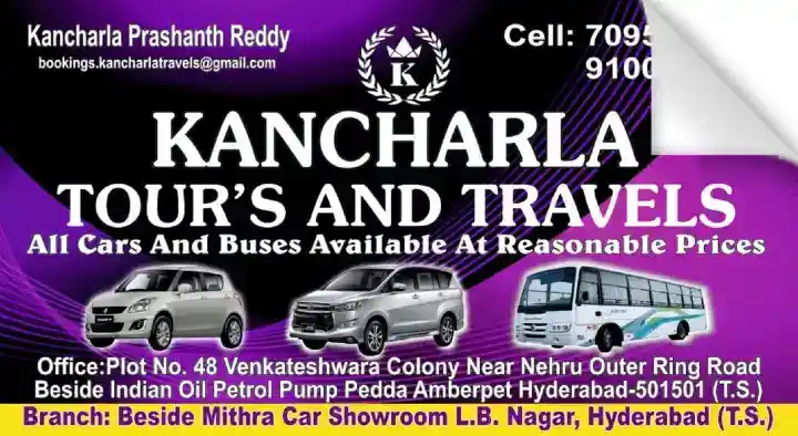 Kancharla Tours and Travels in LB Nagar