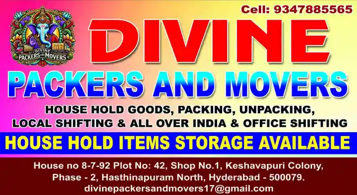 Divine Packers and Movers in Hastinapuram