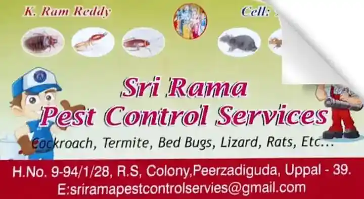 Sri Rama Pest Control Services in Uppal