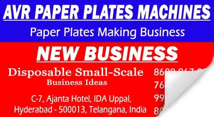 AVR Paper Plates Machines in IDA Uppal