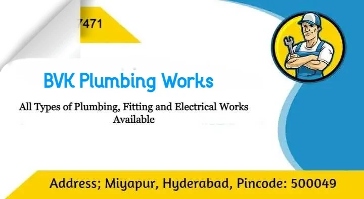 BVK Plumbing Works in Miyapur