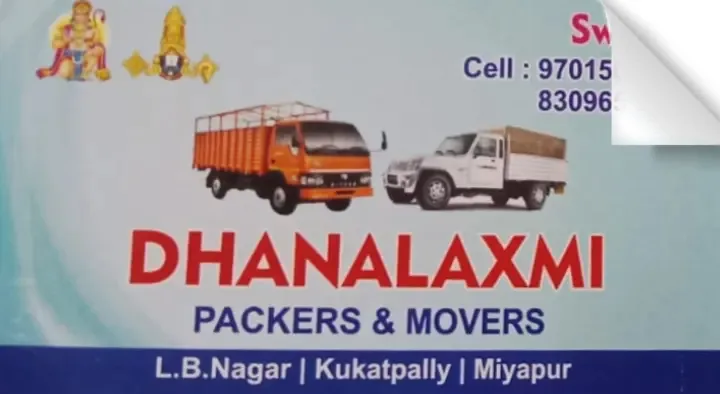 Dhanalaxmi Packers and Movers in LB Nagar