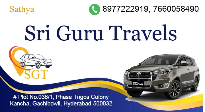Sri Guru Travels in Gachibowli