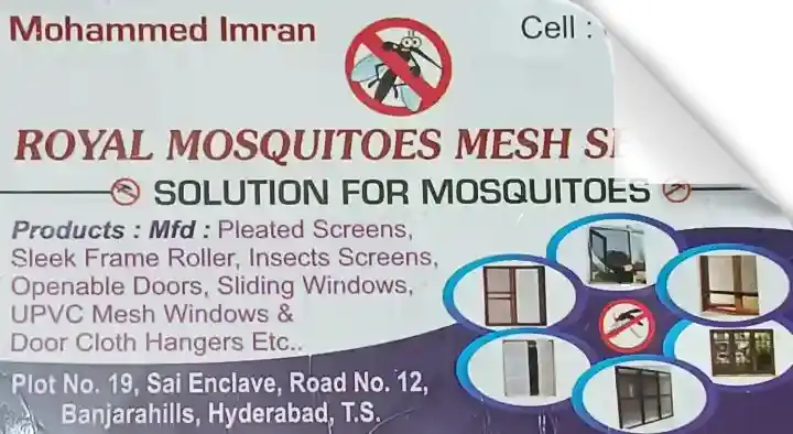 Royal Mosquitoes Mesh Services in Banjara Hills